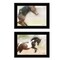 Homeroots Set Of Two A Wild Kookie 2 Black Framed Print Wall Art, 2PK 407235 - alternate 1