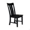 Whitewood Industries Set of Two Ava Dining Chairs, Black, PK2 CI46-13P - alternate 8