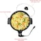 Brentwood Industries 12 inch Round Non-Stick Electric Skillet with Vented Glass Lid in Black SK-67BK - alternate 8
