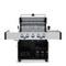 Broil King Regal S 590 Pro Series Gas Grill, 55,000 Btu, Natural Gas, 5-Burner, Side Shelf Included: Yes 958947 - alternate 2