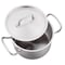 Korkmaz Gastro Proline 4.5 Liter Stainless Steel Low Casserole with Lid in Silver A2739 - alternate 4