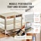 Vevor 2-Tier Commercial Food Warmer Display Countertop Pizza Cabinet with Light NB-02 - alternate 6