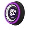 Holland Bar Stool Kansas State University 19 Double Neon Wall Clock Clk19BK - alternate 5