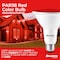 Bulbrite 90-W Equivalent, Red Color PAR38 Weatherproof Outdoor E26 Medium Base Flood LED Light Bulb COLOR 861906 - alternate 2