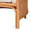 Bali & Pari Bandung Bohemian Light Honey Rattan Accent Chair 250-13876-ZORO - alternate 5