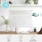 Martha Stewart Grayson Acrylic Wall Calendar w/Notes w/Dry Erase Marker and Mntng Hrdwr, 24in. x 18in., w/Gld Prnt BR-AC-4560-GD-CLRGLD-MS - alternate 7