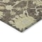 Homeroots 5' X 8' Chocolate And Beige Floral Washable Indoor Outdoor Area Rug 605194 - alternate 7