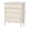 Baxton Studio Braith Farmhouse Ivory Spindle Wood 5-Drawer Chest 258-14247-ZORO - alternate 10
