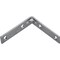 Prosource Corner Brace, 3 in L, 3 in W, 3/4 in H, Steel, Zinc-Plated, 2.6 mm Thick Material CB-B03-C4PS - alternate 1