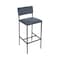 Bfm Seating Meghan Counter Height Stool, Grade 4 Upholstered Seat & Back - Steel Frame - Sand Black Finish JS33HM2181-2181SB - alternate 1