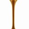 Homeroots 40" White And Gold Rounded Marble And Metal Pedestal Base Dining Table 520845 - alternate 11
