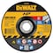 Dewalt Depressed Center Cut-Off Wheel, Type 27, 6 in Dia, 0.04 in Thick, 7/8 in Arbor Hole Size, 60 Grit DWA8426F - alternate 1