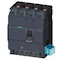 Siemens circuit breaker 3VA1 IEC Frame 160 breaking capacity class S Icu=36 kA 3VA1110-4FE42-0AA0 - alternate 3