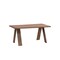 Homeroots 63" Walnut Wood Dining Table 631304 - alternate 6