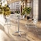 Flash Furniture Round Table Set, Aluminum, Plastic, Stainless Steel, Grey TLH-ALUM-24RD-017BCHR2-GG - alternate 7