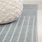 Jonathan Y Odense High-Low Minimalist Angle Geometric Light Blue/Cream 3 ft. x 5 ft. Indoor/Outdoor Area Rug SCN101F-3 - alternate 7