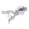 Midwest Air Technologies YardGard 1.38 in. H X 1.38 in. W Galvanized Steel Fork Latches w/Bolt 664422 - alternate 7