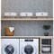 Apollo Tile Flint Gray 11.6 in x 12.1 in Recycled Glass Matte Floor and Wall Mosaic Tile 9.75 sqft/case, 10PK APLVRE8817A - alternate 6