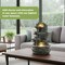 Pure Garden Tabletop Waterfall Fountain, Gray 50-206 - alternate 10