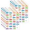 Inspired Minds Say it Think it Live it Incentive Stickers, 320-Piece Set IM523-320S - alternate 1