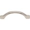 Hardware Resources Elements Seaver 4-7/8'' Overall Length Satin Nickel Arched Cabinet Pull 511-96SN - alternate 2