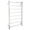 Anzzi Bell Series 8-Bar Wall Mounted Electric Plug-In Bathroom Towel Warmer Rack in Polished Chrome Finish TW-AZ026CH - alternate 1
