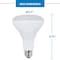 Viribright LED BR30 / 2700K, / Dimmable / UL Energy Star, 4PK BR30/27K/654694-4 - alternate 5