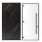 Vdomdoors Front Exterior Prehung Steel Door, Dekton 0118 Natural Noir, W36+12" x H96", Left hand Inswing DEKTON0118EXD-NOIR-W36+12xH96-LH-I - alternate 8