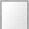 Homeroots 32" Gray Bathroom Vanity Mirror 607222 - alternate 4