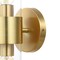Jonathan Y Quinn 15.5" 2-Light Mid-Century Modern Iron/Acrylic LED Sconce, Brass Gold/Clear JYL9913A - alternate 8