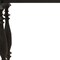 Homeroots 54" Black Solid Wood Distressed Console Table 488806 - alternate 5