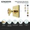 Kingston Brass Single-Handle Six-Way Diverter Valve with Knurled Handle and Square Trim Kit, Brushed Nickel KS4048RKZ - alternate 2