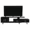Leisuremod Avery TV Stand with MDF Cabinet and Powder Coated Steel Legs, Ebony ATS69BL - alternate 16