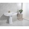 Kingston Brass 35" Ceramic Pedestal Sink, Single Hole, Glossy White VPB3510 - alternate 5