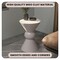 Leisuremod Echo 13 in Round Stone Side Table, Weather-Resistant, Fully Assembled EST13CR - alternate 7