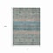 Homeroots 10' X 14' Teal Blue Salmon And Beige Medallion Washable Indoor Outdoor Area Rug 615919 - alternate 8