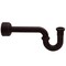 Westbrass 1-1/4" x 1-1/4" P-Trap W/ High Box Flange in Oil Rubbed Bronze D401-1-12 - alternate 1