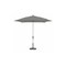 Treasure Garden 7.5 ft Square Patio Umbella, aluminum, fiberglass ribs, outdoor, Kinzie Coal Stripe UM847SQ-SS 6668 Kinzie Coal Stripe - alternate 1
