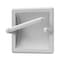 Gatco Pivoting Arm Recessed Toilet Paper Holder, Matte White 754 - alternate 5