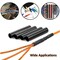 Kable Kontrol Heat Shrink Tubing, 3:1 I.D. Shrink Ratio, Red, 4 ft HS382-RD - alternate 4