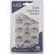 Hardware Resources KasaWare 1-1/8'' Overall Length Satin Nickel Transitional Knob, 10PK K083SN-10 - alternate 3