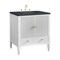 James Martin Vanities Myrrin 30" Single Vanity, Bright White w/ 3 CM Charcoal Soapstone Silestone Top 485-V30-BW-3CSP - alternate 8