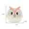 Homeroots Set of Three 4" Blue And Gray Resin Owl Figurine, 3PK 518128 - alternate 3