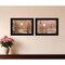 Homeroots Set Of Two Full Moon I and II 2 Black Framed Print Wall Art, 2PK 407189 - alternate 4