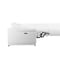 Homeroots White Italian Leather Power Reclining U Shaped Eight Piece Corner Sectional With Console 366365 - alternate 5