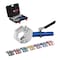 Vevor Hydraulic Hose Crimper Integral Manual A/C Hose Crimping Tool with 7 Dies LD-71500 - alternate 1