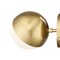 Z-Lite Realm Sphere 1 Light Wall Sconce, Modern Gold/Matte Opal, 6.25 In W 7517-1S-MGLD - alternate 6