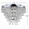 Jonathan Y Toronto 16" Metal/Crystal LED Flush Mount, Chrome JYL9030B - alternate 7