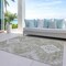 Homeroots 5' X 8' Taupe Beige And Ivory Medallion Washable Indoor Outdoor Area Rug 589051 - alternate 8