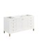 James Martin Vanities Chicago 60in Single Vanity, Glossy White, w/ 3 CM Parisien Bleu Silestone Top 503-V60S-GW-FPBL - alternate 7